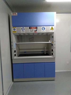 ISO9001 1500mm Chemical Resistant Laboratory Fume Hood
