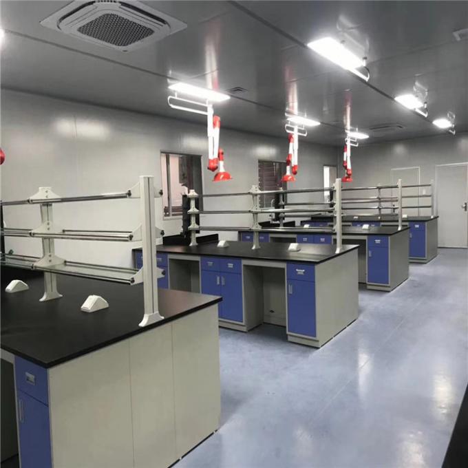 Phenolic Resin Table Top For Dental Hospital , 16mm Dental Lab Bench