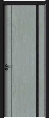2100*900*160mm Aluminum Clad Wood Entry Doors For Office