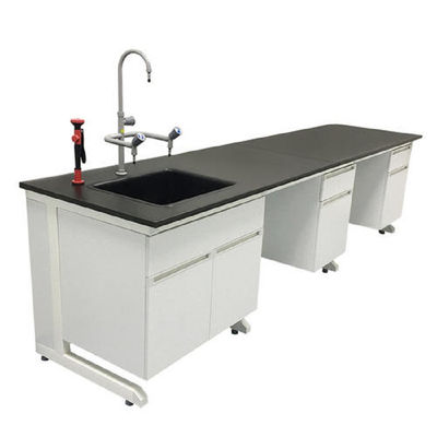 ISO9001 Epoxy Resin MDF Cabinet Steel Laboratory Furniture
