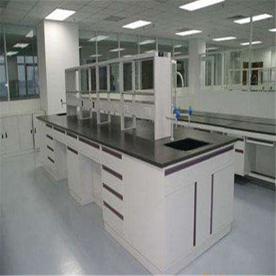 Wall Cabinet Base Cabinet Cantilever Island Bench With Reagent Shelf Used For Biology Laboratory