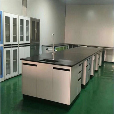 Epoxy Resin 12.7mm Hospital Steel Laboratory Furniture