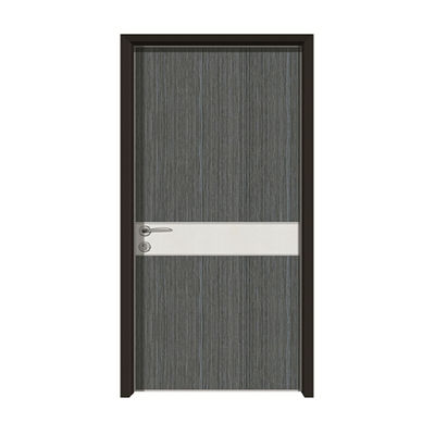 Soundproof Office Entrance Door , W900mm Custom Wood Entry Doors