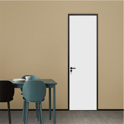 700kg/M3 42mm Solid Single Aluminum Clad Wood Entry Doors