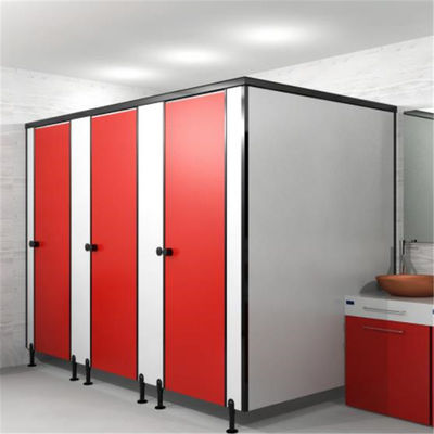 OEM 12mm W1m hpl Toilet Cubicle Partition For Stations