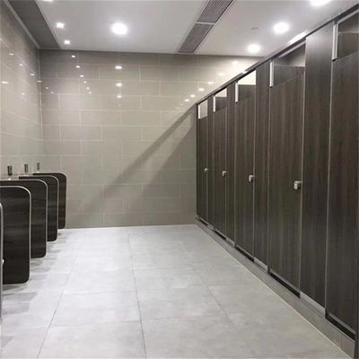 Waterproof Decorative Hpl Urinal Partition , 12mm Hospital Cubicles