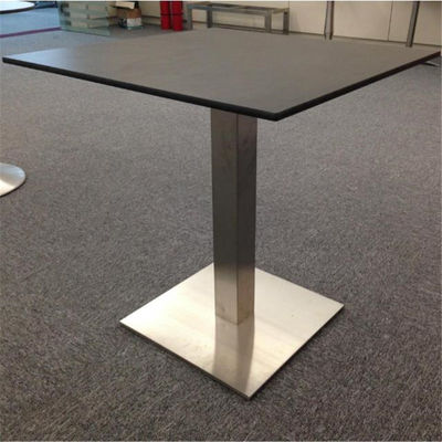 Laminate High Temperature Resistance Hpl Top Table , 8mm Square Table Top