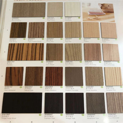 1220*2440mm wood Color HPL Black Core Laminates For Partition MDF plywood