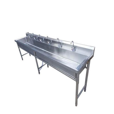Antibacterial 304 / 201 Hospital Stainless Steel Furniture With Faucet