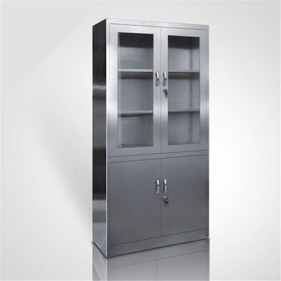 L1200mm 1.0mm Hospital Stainless Steel Furniture  Medicine Cabinet
