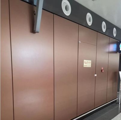Waterproof T6mm W400mm HPL Interior Wall Cladding For Building