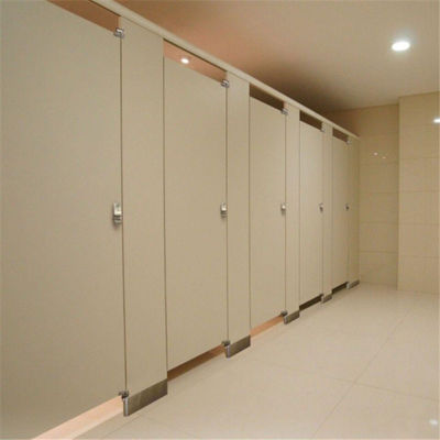 Commercial Bathroom Toilet Partitions , 12mm Hpl Phenolic Toilet Partitions