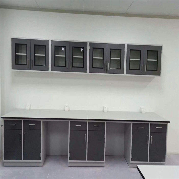 Epoxy Resin L1.5m W0.85m Hanging Cupboard Chemistry Lab Bench