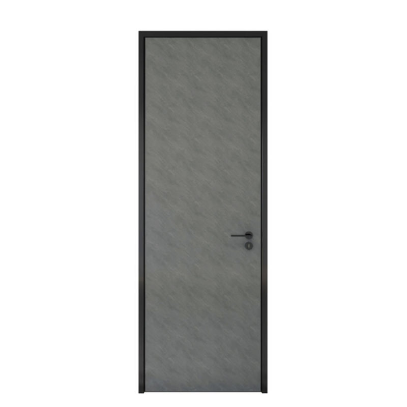 ISO9001 160mm Width Aluminum Clad Wood Entry Doors For Craft Room