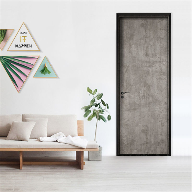 H2.1m W0.9m Aluminum Clad Wood Entry Doors For Apartment