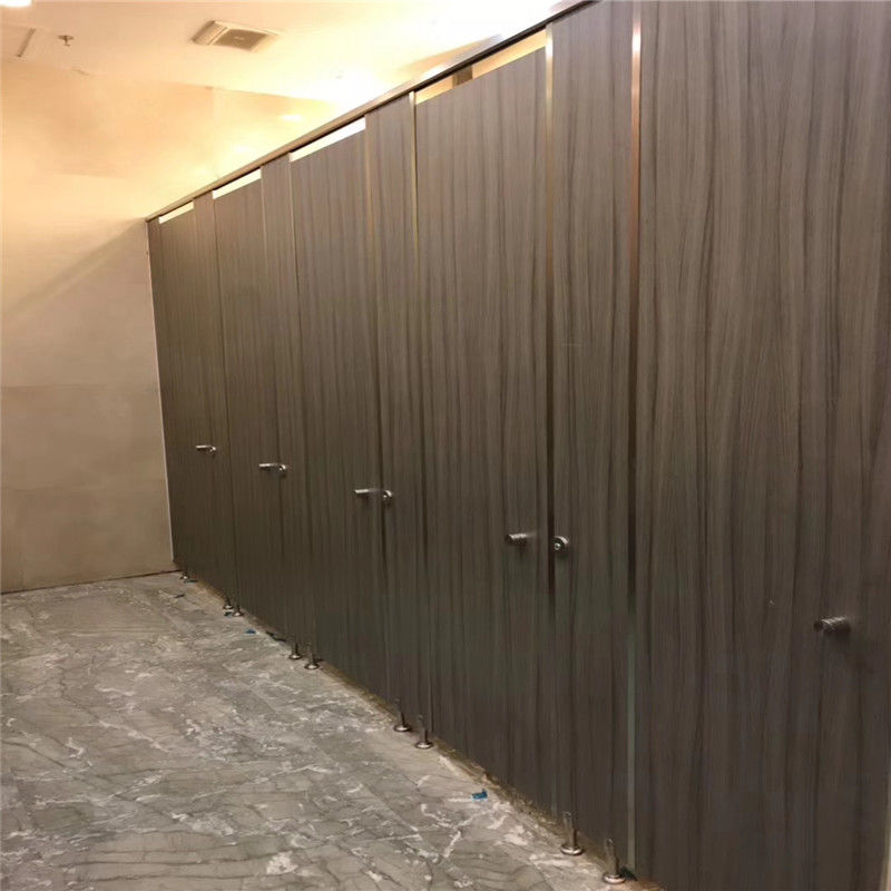 12mm W1000mm Hpl Cubicle Partition , Mall Commercial Toilet Partitions