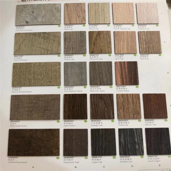 1220*2440mm wood Color HPL Black Core Laminates For Partition MDF plywood